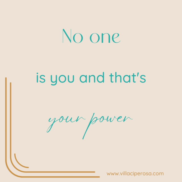 Er is niemand zoals jij!

#uniek #authenticiteit#authenticity #volgjehart #coaching #tweedehelft #50pluslife #power #kracht  #kenjezelf #villaciperosa #keuzes